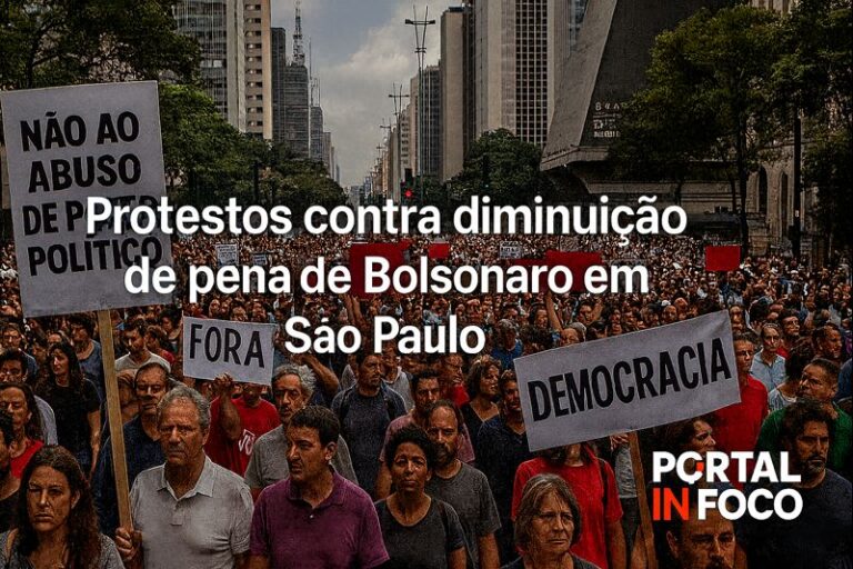 Protestos em SP criticam projeto que reduziria pena de Bolsonaro
