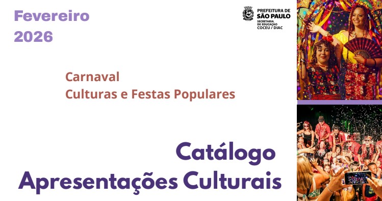 CEUs recebem programação especial de Carnaval com atividades culturais gratuitas